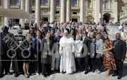 PRESIDENTA DE VOCES CATÓLICAS EN ENCUENTRO CON EL PAPA ESTA MAÑANA